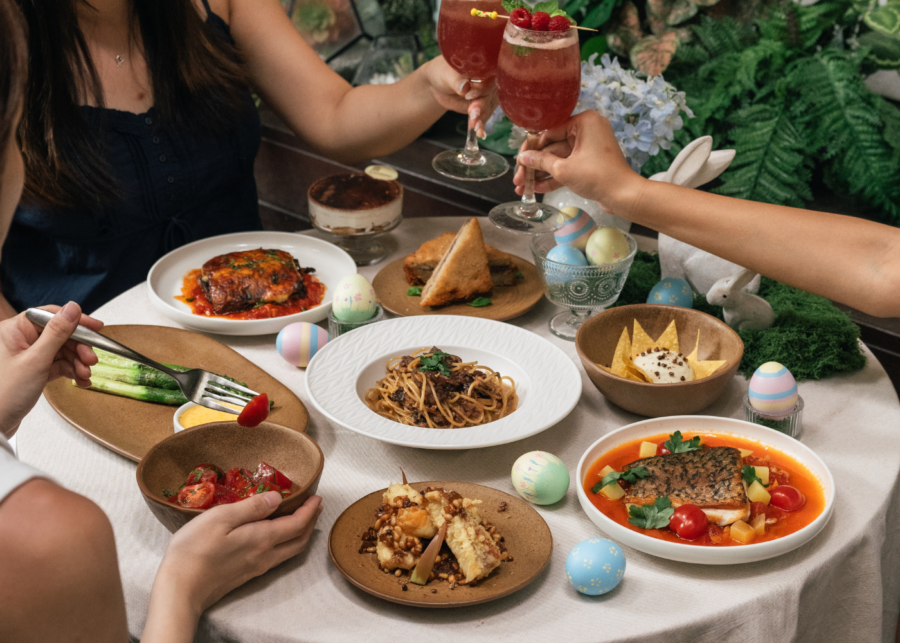 easter brunch 2026 singapore il giardino at the garage