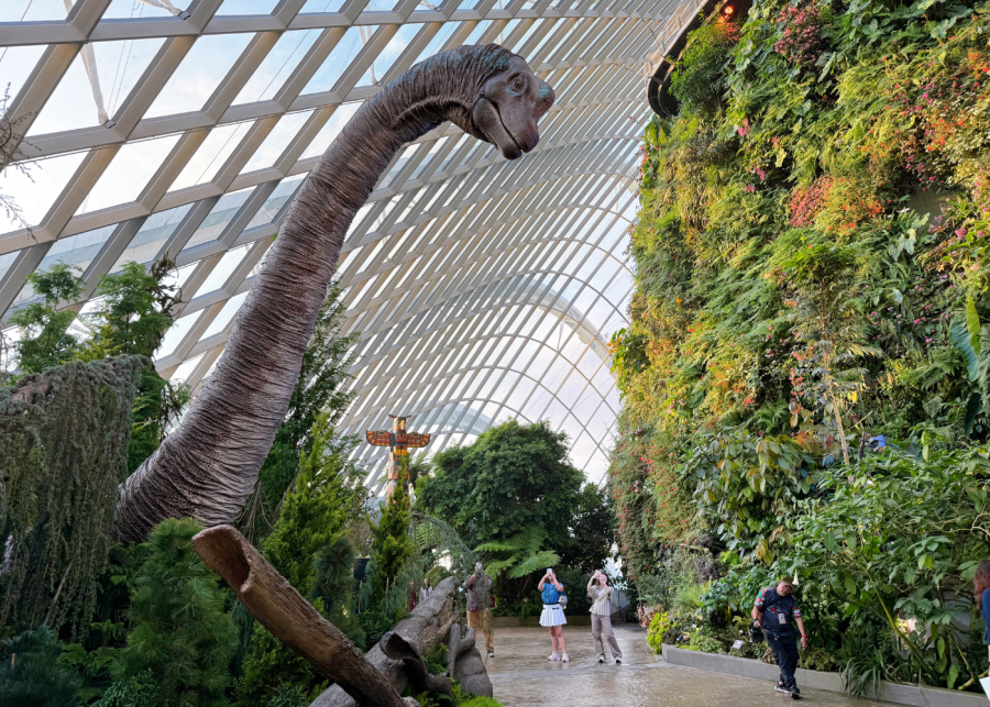 jurassic world the experience singapore | brachiosaurus