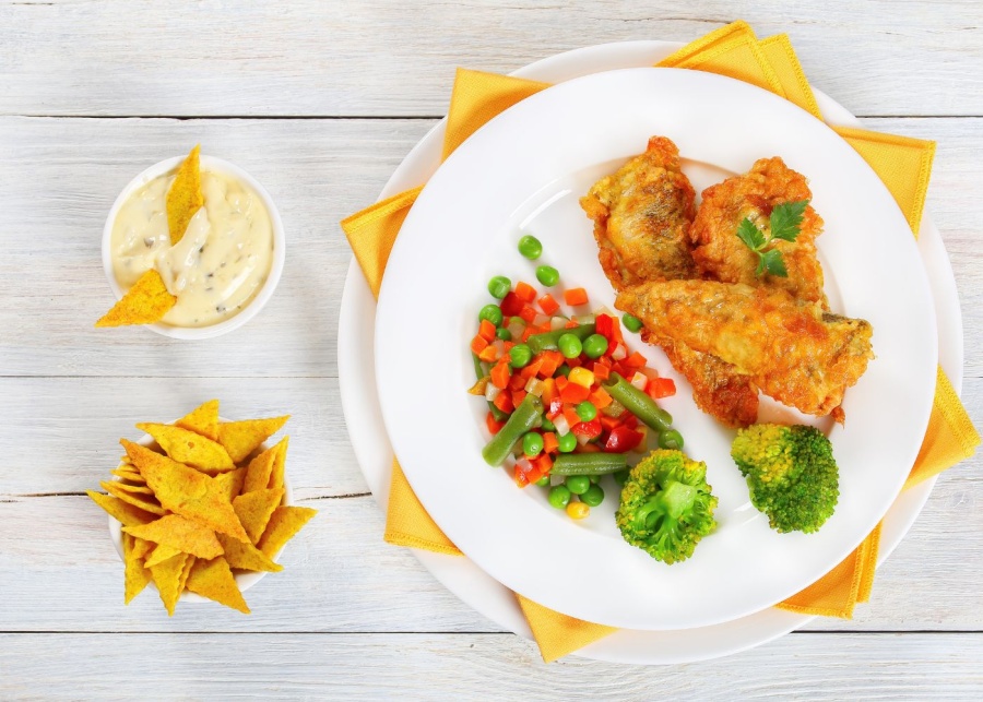 mothers-day-recipes-cold-storage-new-zealand-fish-and-chips-with-frozen-vegetables