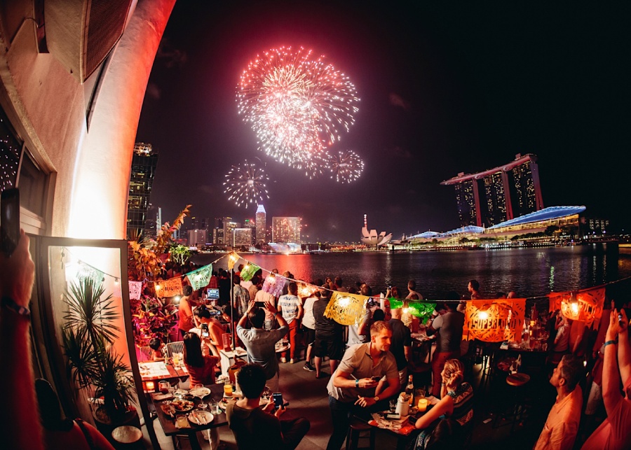Fireworks at Super Loco Customs House | SG60 deals and promotions