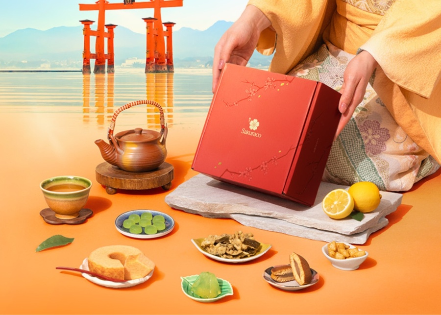 Father's Day 2026 gift ideas in Singapore - Sakuraco Hiroshima monthly subscription Japanese snack box