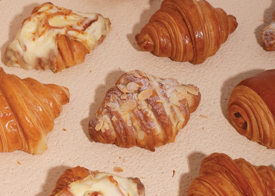Best croissants in Singapore - Da Paolo Gastronomia croissant group shot