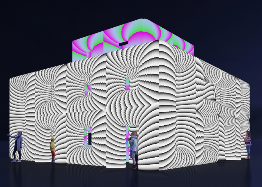 Cube Graphics by Cyril Lancelin | iLight Singapore 2026