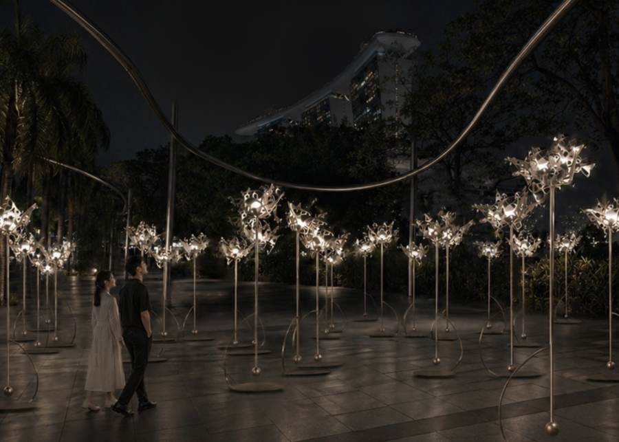 Where the Wildflowers Grow by Kester Wong and Tan Shao Qi | iLight Singapore 2026