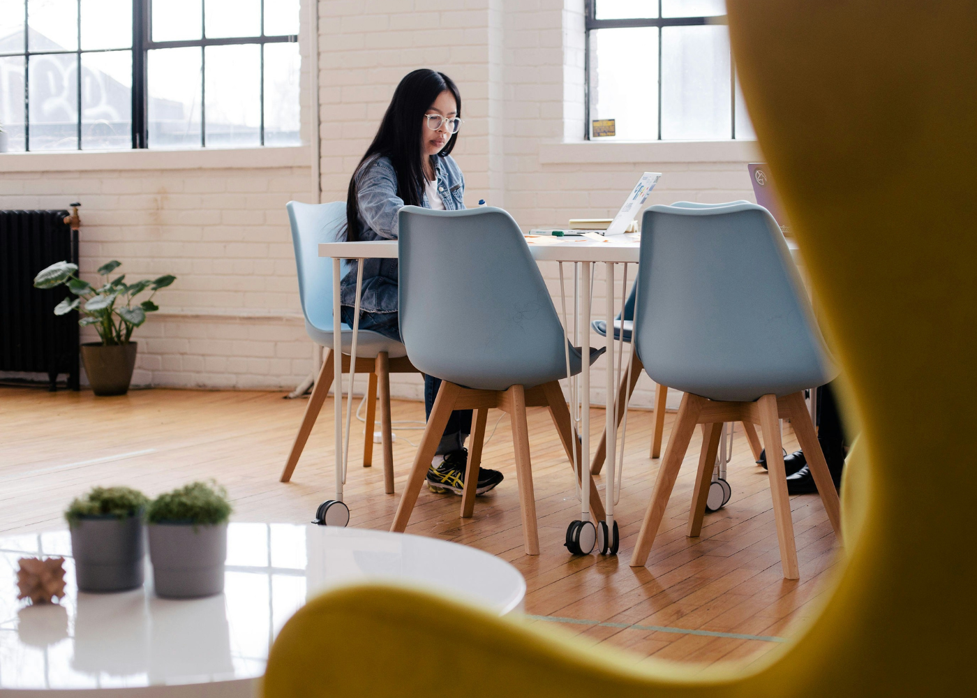mental health at work woman working