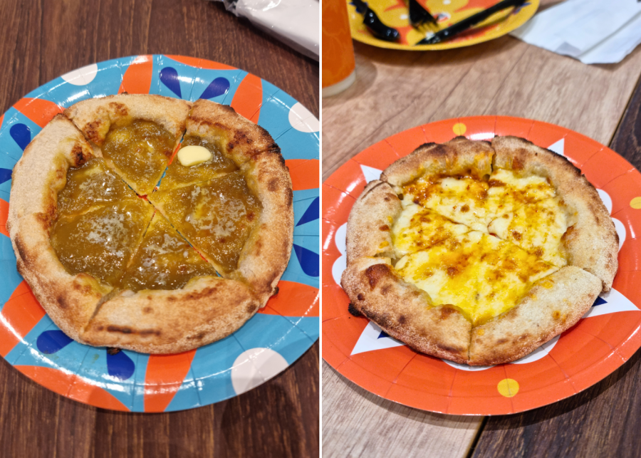 rumeL's kaya butter and hot honey cheese pizzas | New restaurants and menus in Singapore 2025
