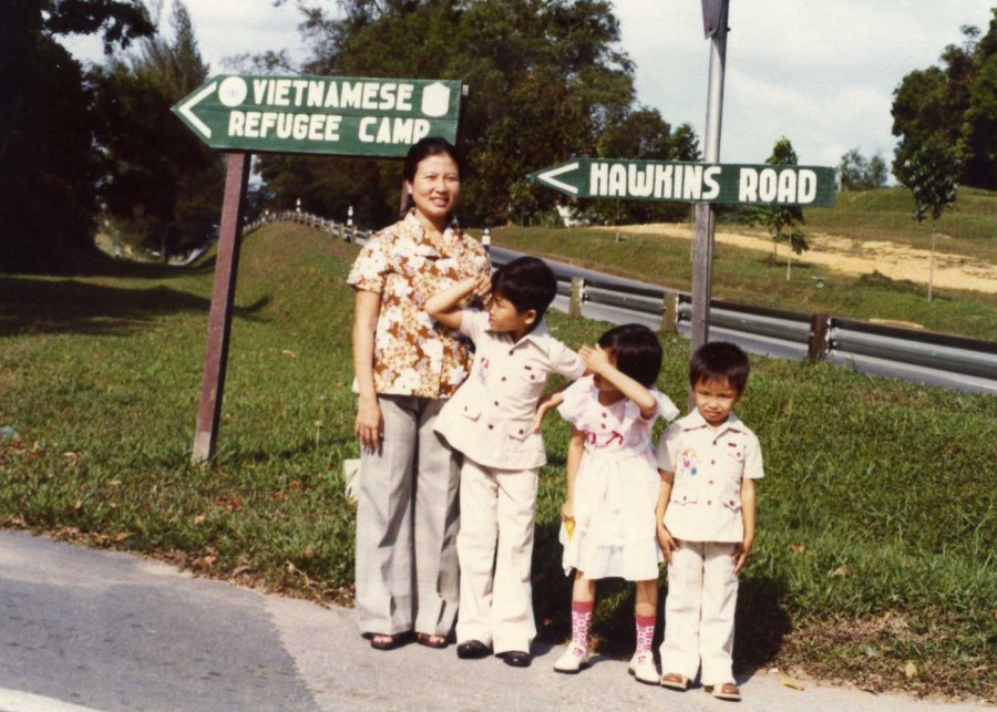 hawkins road refugee camp walking tour