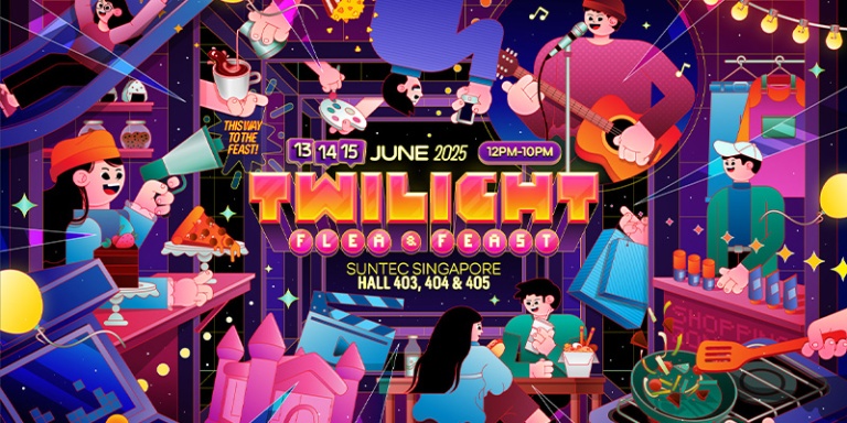School’s Out, Fun’s In: Twilight: Flea & Feast, 13–15 June 2025 at Suntec Singapore