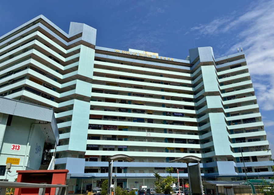 Tan Boon Liat Building - Day-time building facade