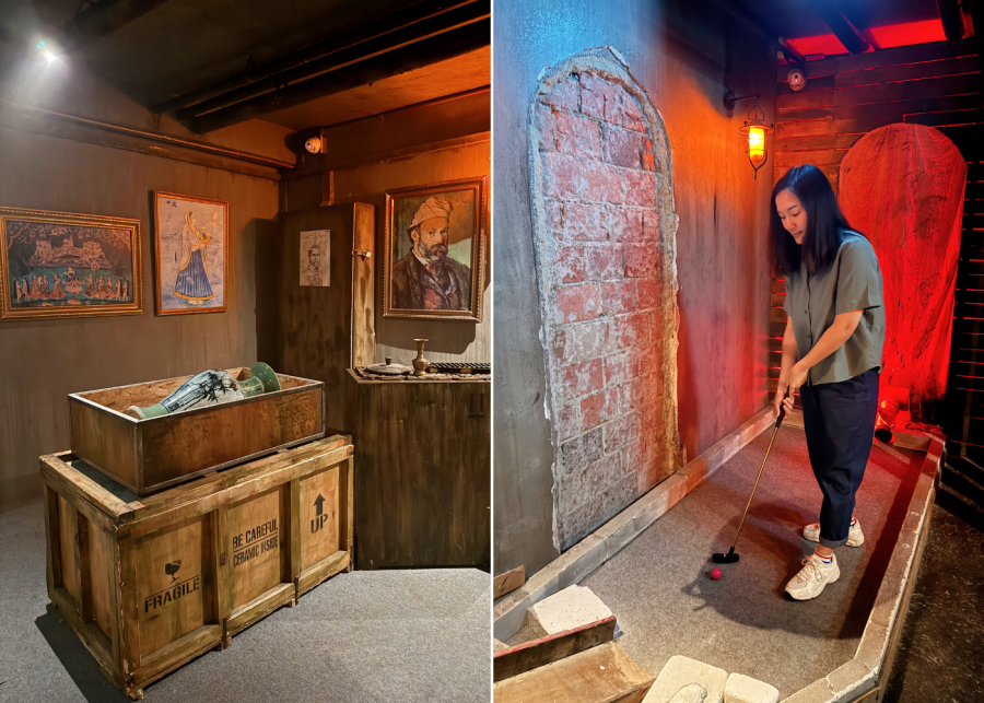 date ideas in singapore | kulnari mystery golf