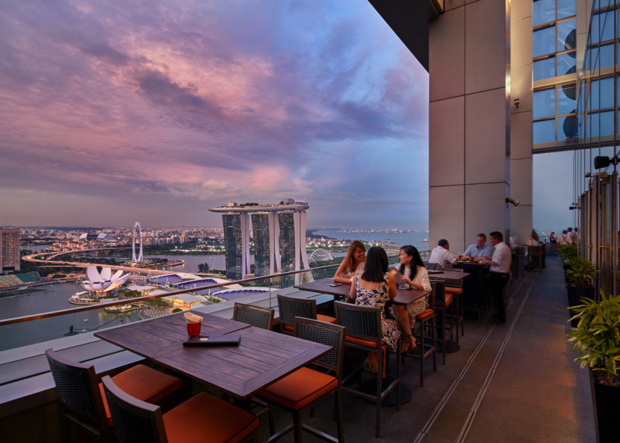 level33 - romantic bars in singapore for couples