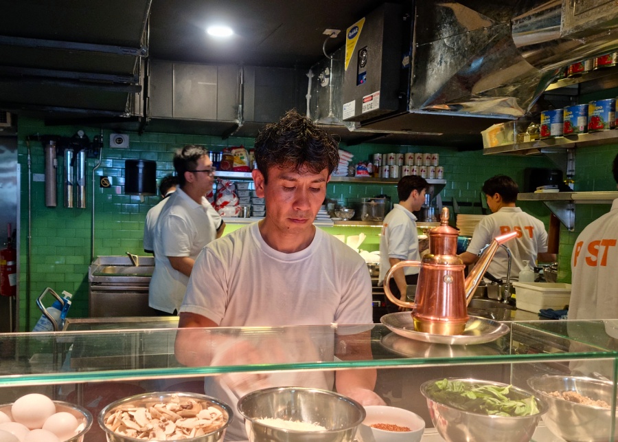 Pizza Studio Tamaki's founder, chef Tsubasa Tamaki | Pizza Studio Tamaki in Singapore