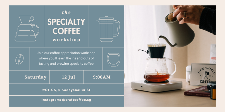 Specialty Coffee Appreciation and Brewing Workshop | Honeycombers