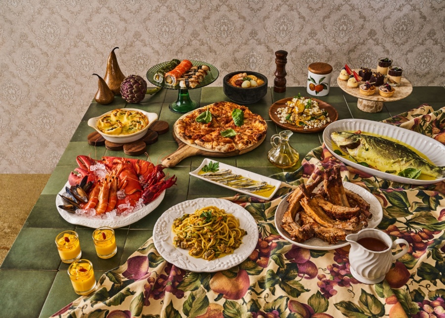 Best buffets in Singapore - Luce at InterContinental Singapore Italian buffet spread