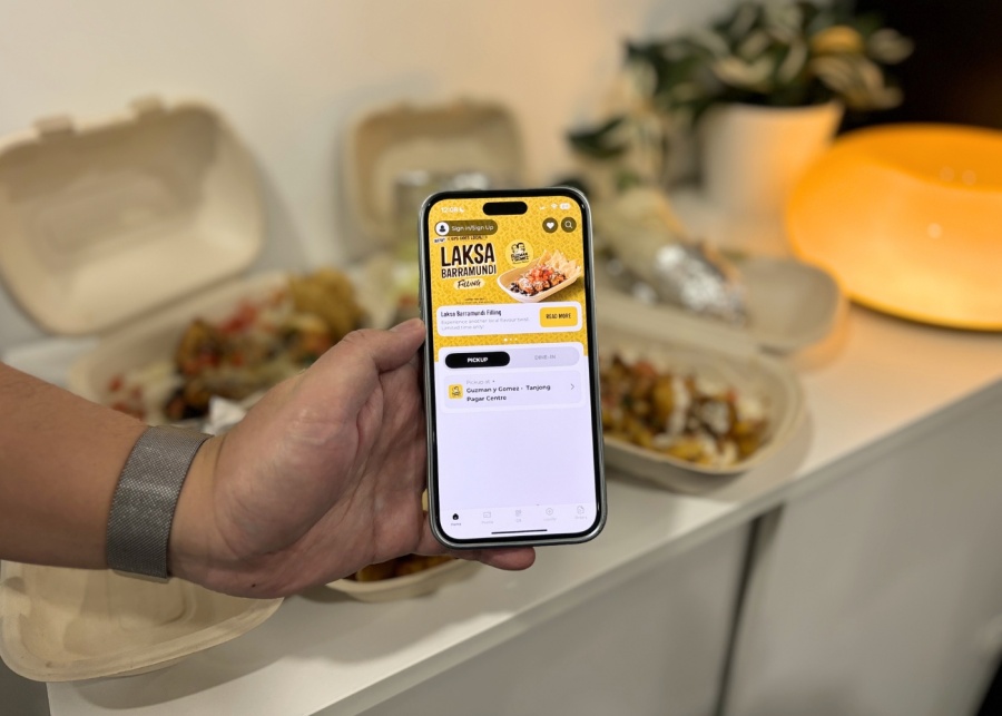 Guzman y Gomez laksa barramundi - Mobile app homepage