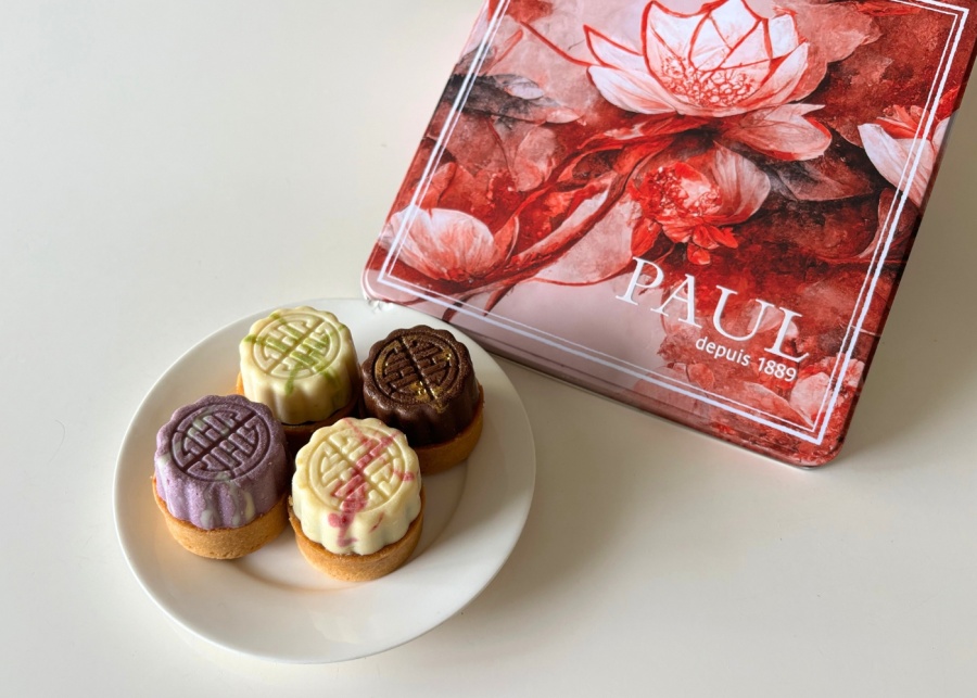 Mooncakes 2025 in Singapore - Paul artisanal moon tarts collection