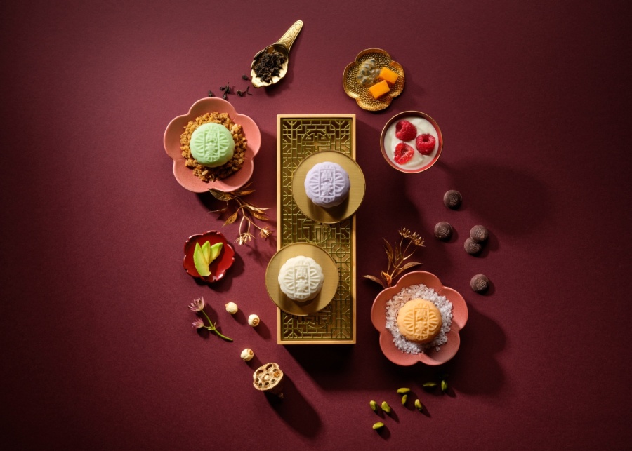 Mooncakes 2025 in Singapore - Wan Hao Chinese Restaurant Singapore Marriott Tang Plaza - Assorted snowskin mooncakes