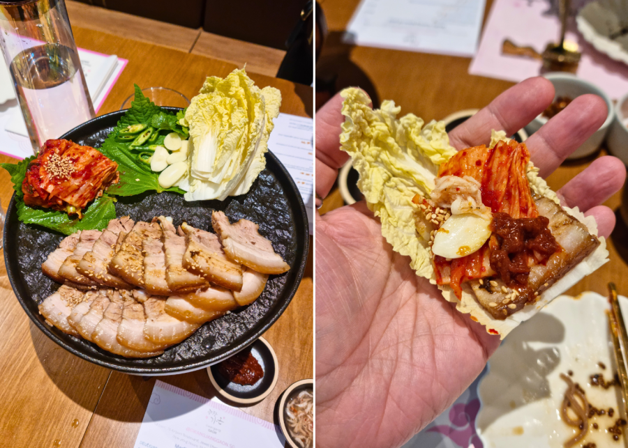 Gwangjang Gaon's bossam | Gwangjang Gaon in Singapore review