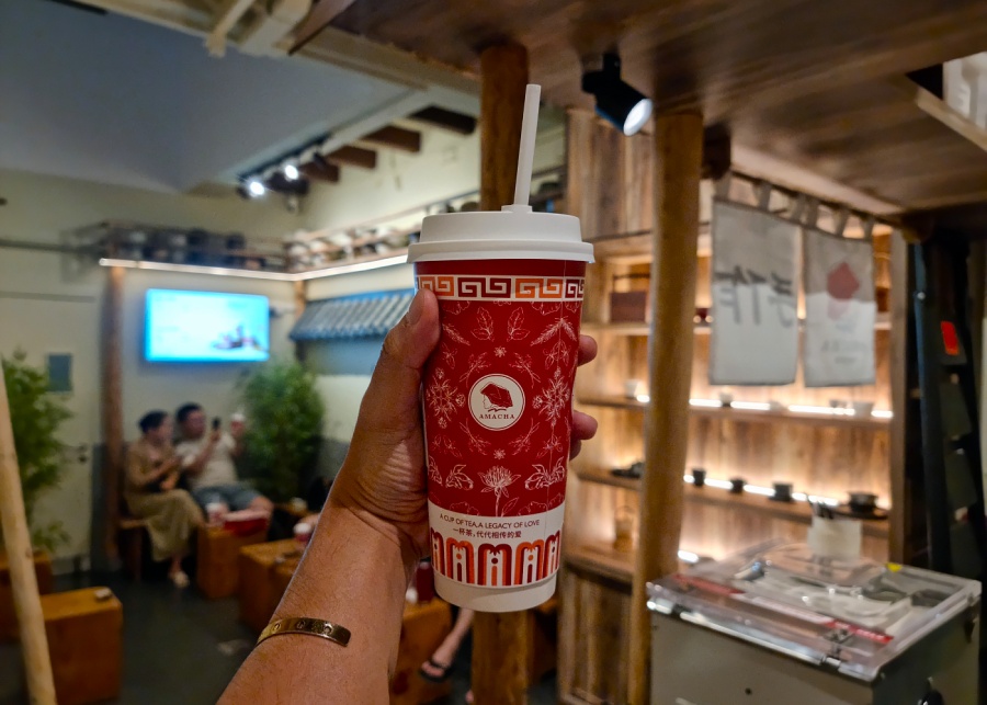 Amacha's Tummy Care herbal tea drink | New cafes in Singapore 2025