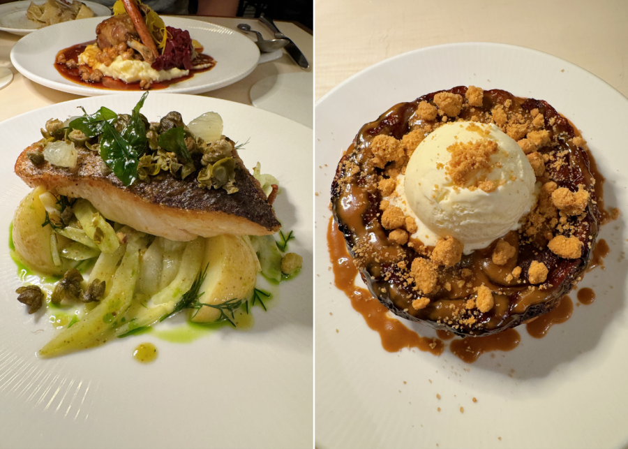 Chip Bee Bistro's main and dessert | New restaurants and menus in Singapore 2025