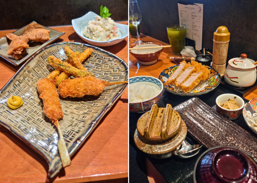 Shin Katsu's food spread | New restaurants and menus in Singapore 2025