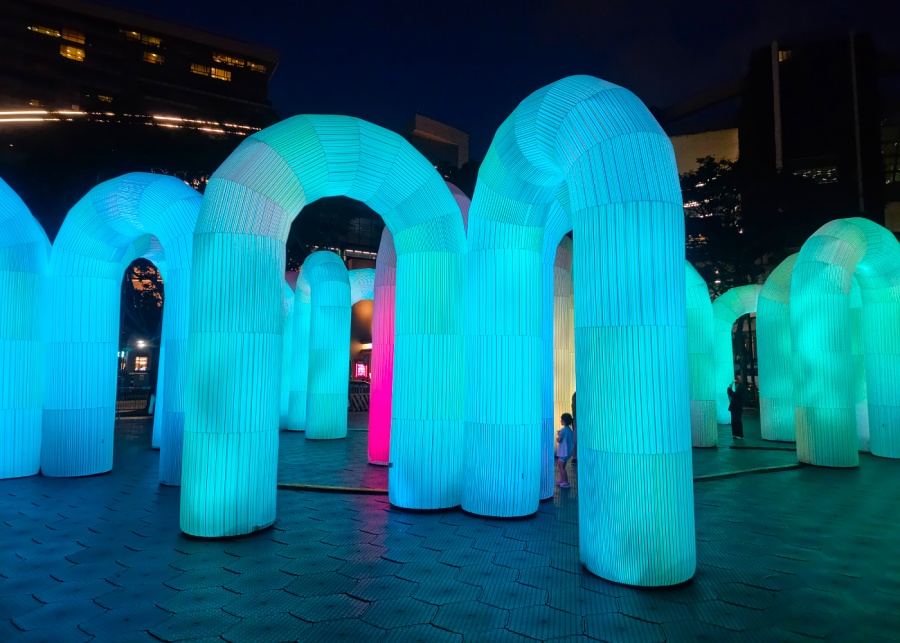Sky Castle by Eness Studio | Singapore Night Festival 2025