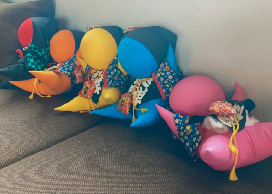 takayama Sarubobo dolls