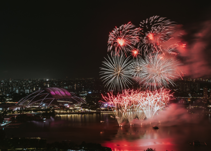 the kallang - where to watch fireworks in singapore