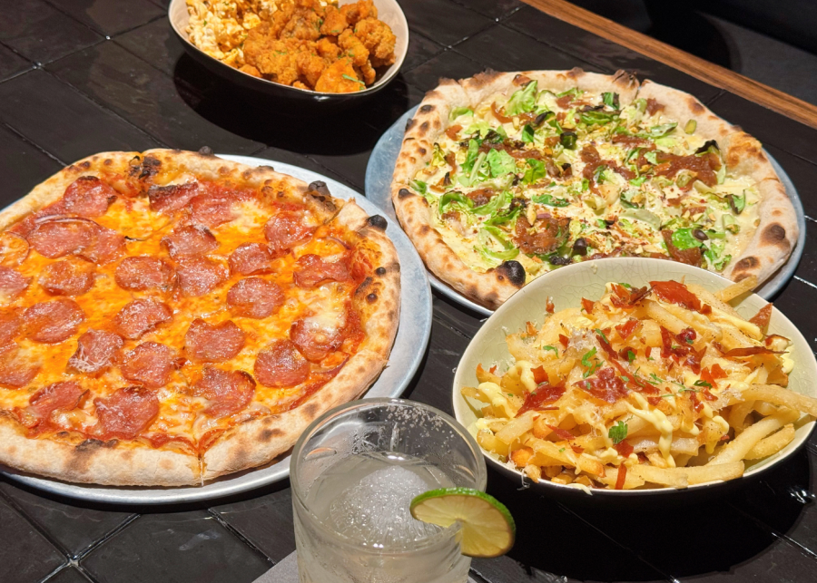 toptable new bahru pizza and fries