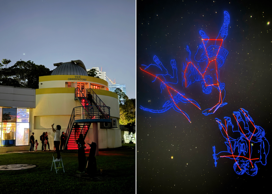 unique date ideas in singapore | stargazing at science centre