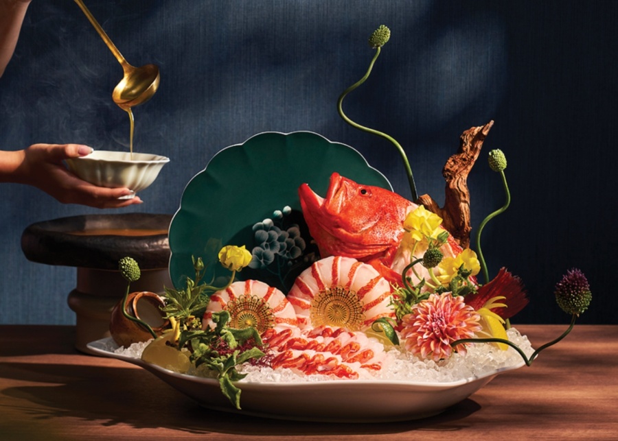 Best Chinese restaurants in Singapore - Marina Bay Sands Jin Ting Wan signature dish