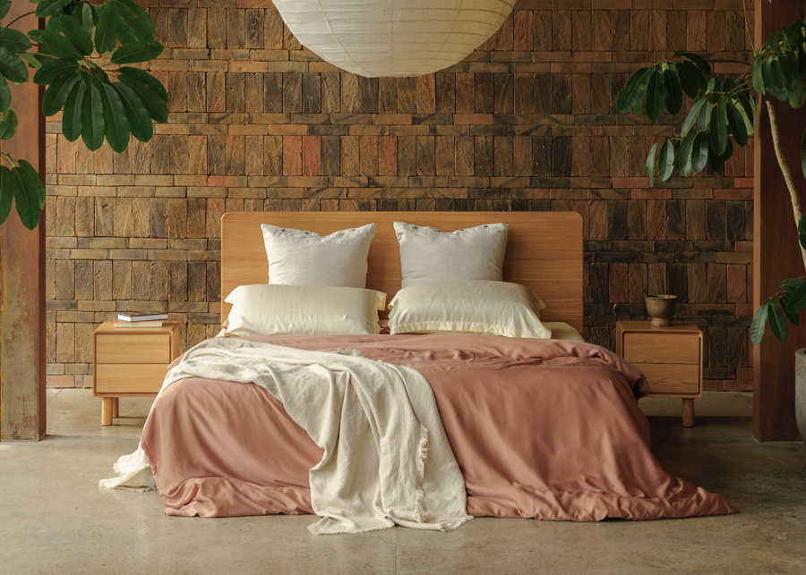 Best bedsheets in Singapore - Heveya bamboo sheets on Ligna