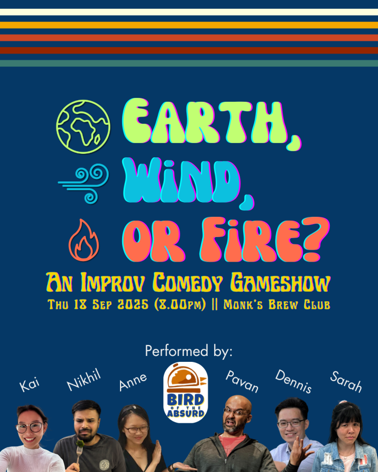 ‘Earth, Wind, or Fire?’ by Bird of the Absurd