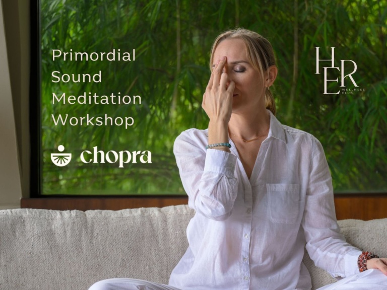 Primordial Sound Meditation at HER Wellness Club