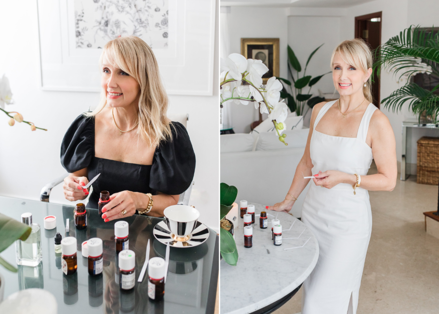 Kendall Hamill founder of temple candles