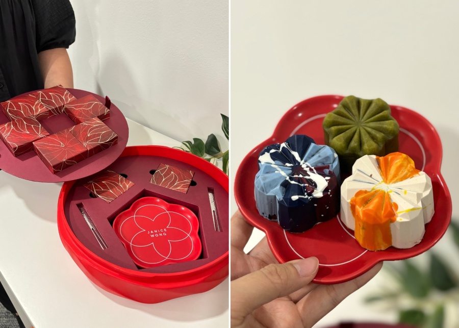 Mooncakes 2025 in Singapore - Janice Wong chocolate mooncakes and gift set