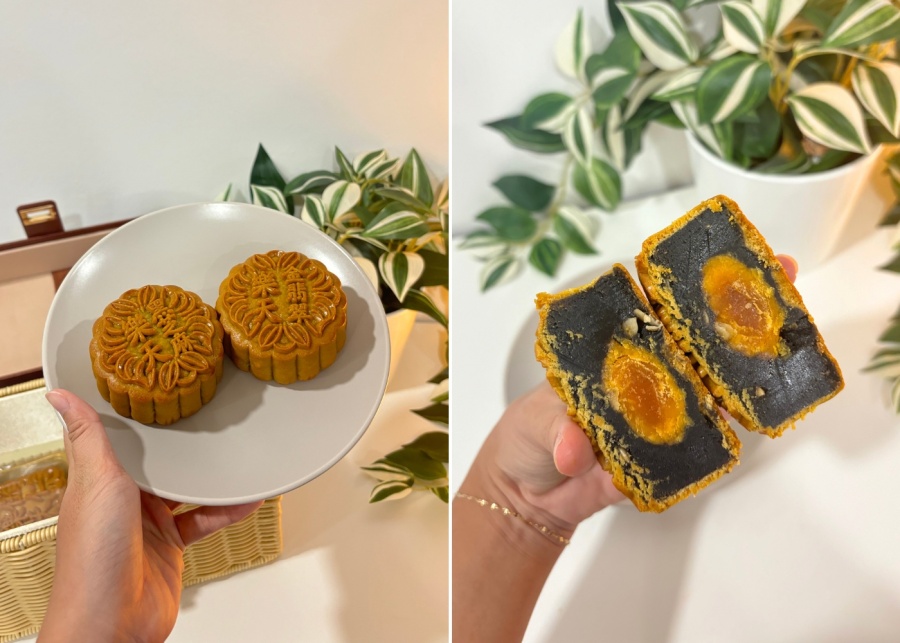 Mooncakes 2025 in Singapore - Paradise Group Moonlit Reunion baked mooncakes