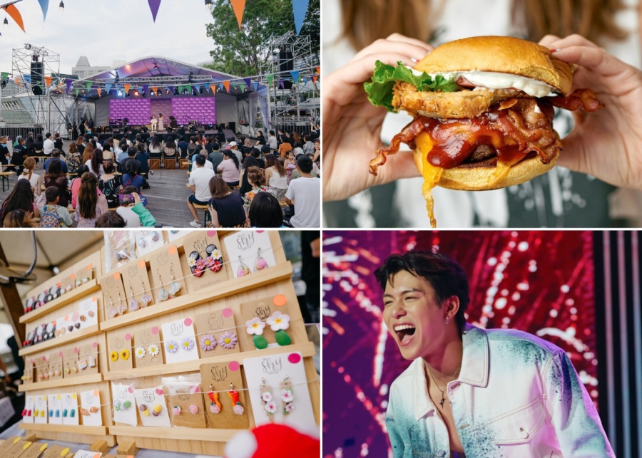 Sands for Singapore 2025 - Festival ground, gourmet burgers, The Giving Marketplace, Glenn Yong