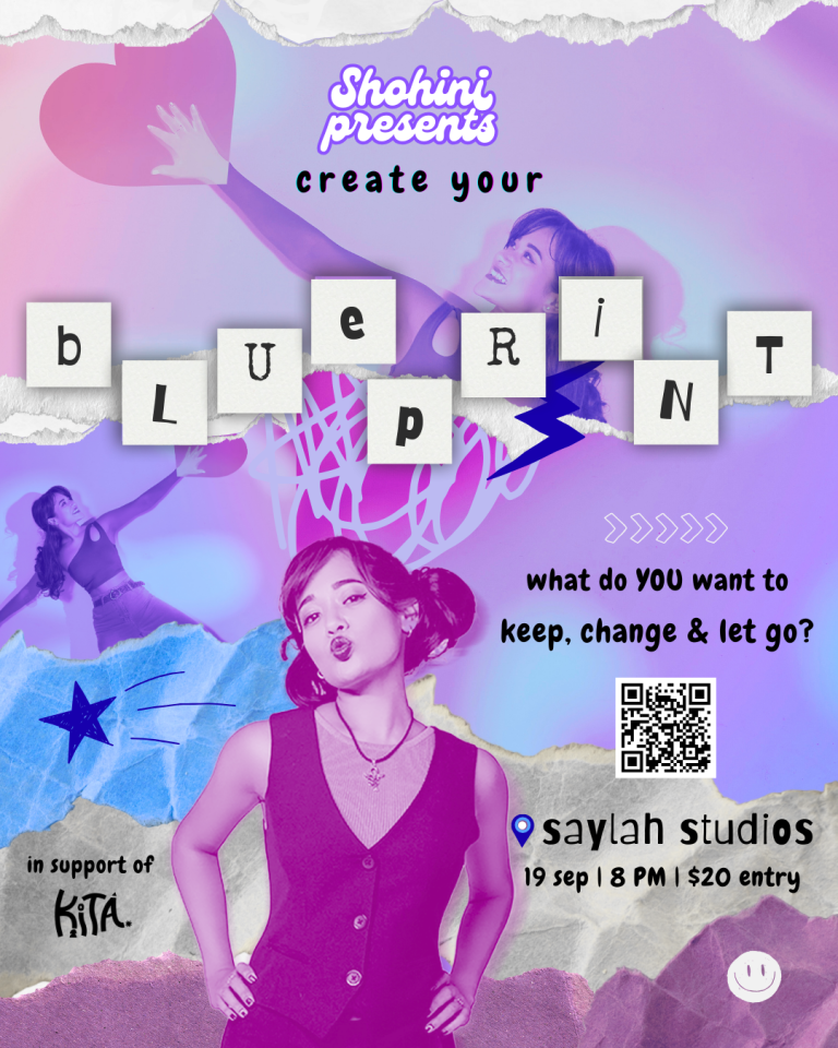 Create your “blueprint” for life with Shohini @ Saylah Studios