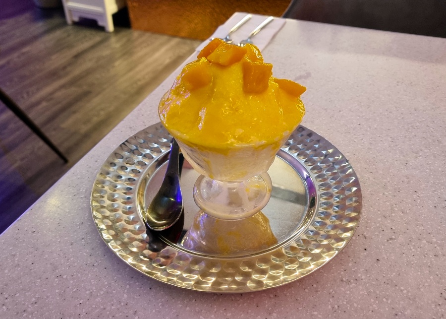 The Artisan Cafe's mango pomelo kakigori | Kakigori in Singapore