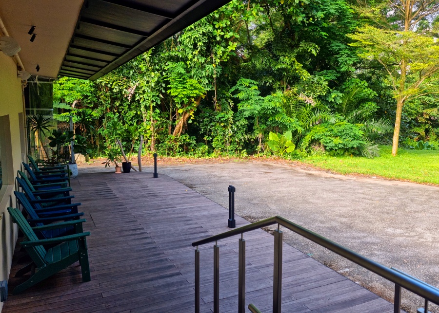 Nowhere Baths' outdoor deck