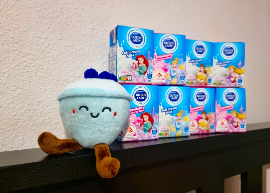 Dutch Lady's Breakfes Bowl, part of its Breakfast Buddies plushie series | Plush toys in Singapore