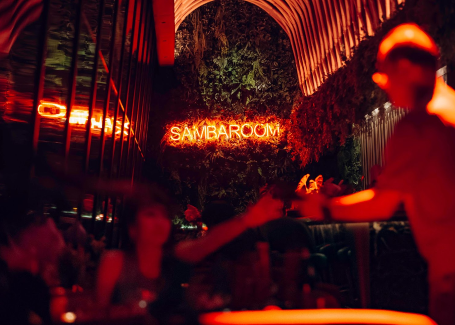 race to samba a post race party - f1 singapore events parties