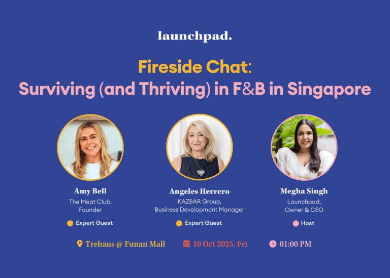 Fireside Chat: Surviving (and Thriving) in F&B in Singapore