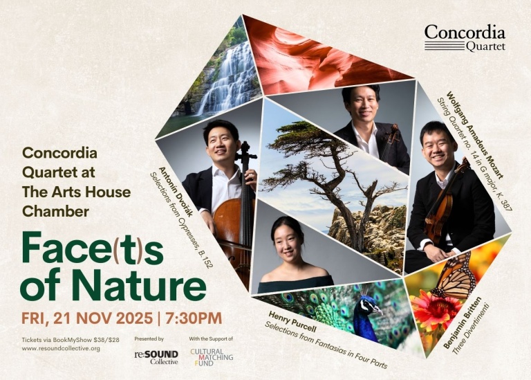 Face(t)s of Nature, by Concordia Quartet
