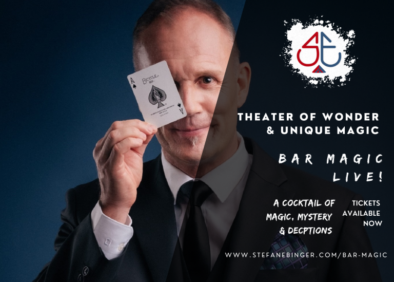 Bar Magic Live! Cocktails and Close-Up Magic