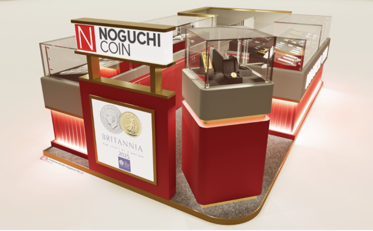 Noguchi Coin’s First Pop-Up Store Outside Japan