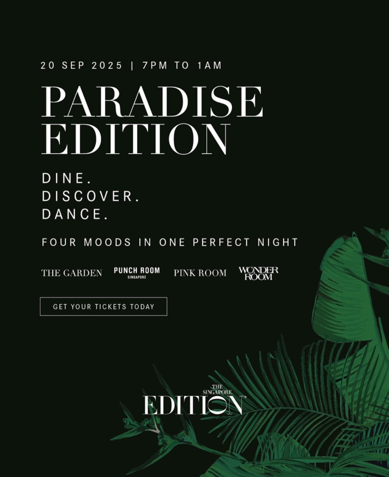 Paradise EDITION at The Singapore EDITION