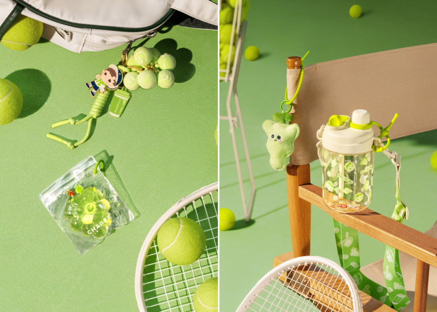 Chagee and Pop Mart's Hacipupu collab in Singapore