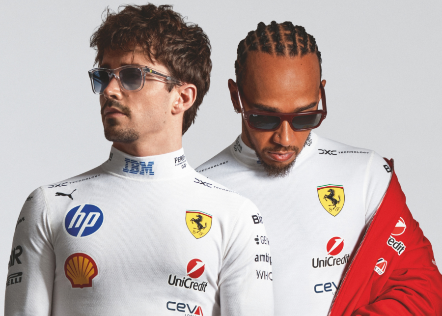 charles leclerc ray ban pop up clarke quay - f1 drivers in singapore meet and greet